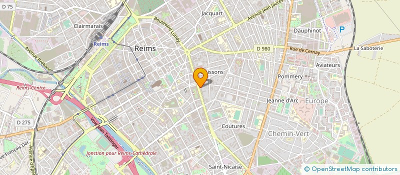 localisation de l'entreprise ARTHEMYS  REIMS