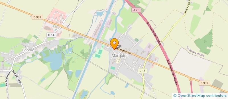 localisation de l'entreprise ARTHEO  MARQUION