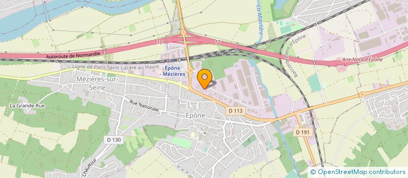 localisation de l'entreprise ARTHESE  EPONE