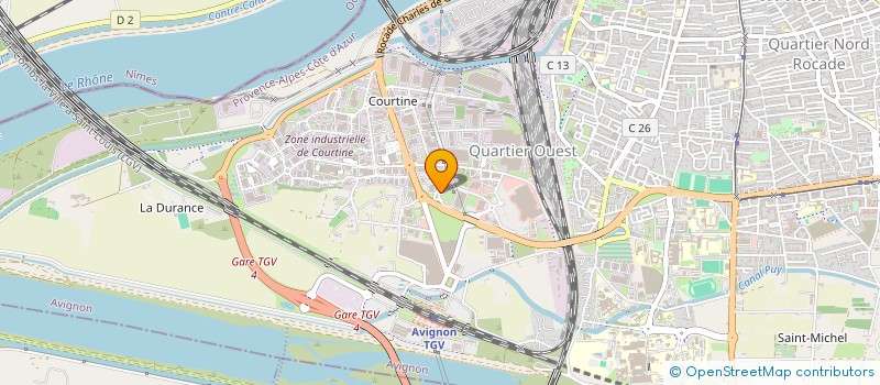localisation de l'entreprise ARTHESIS - PRO à AVIGNON