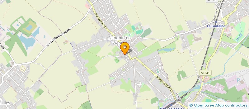 localisation de l'entreprise ARTHEVA  SAINGHIN-EN-WEPPES