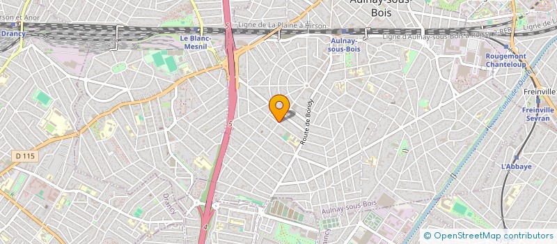 localisation de l'entreprise ARTHI  AULNAY-SOUS-BOIS