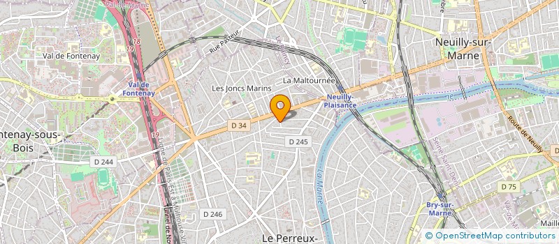 localisation de l'entreprise ARTHIB  LE PERREUX-SUR-MARNE