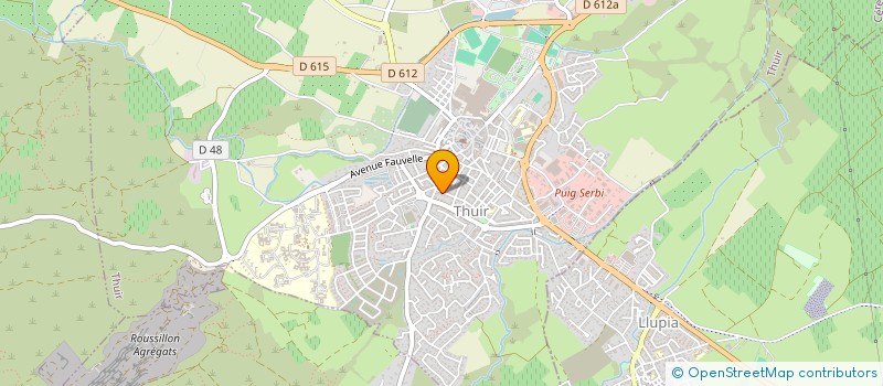 localisation de l'entreprise ARTHIMO à THUIR
