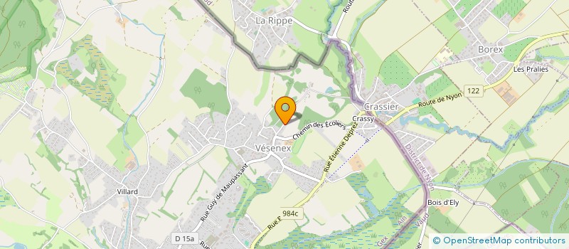 localisation de l'entreprise ARTHIRY  DIVONNE-LES-BAINS