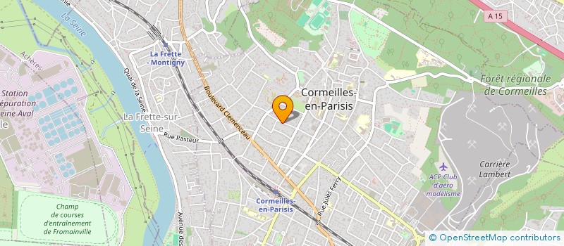 localisation de l'entreprise ARTHIST  CORMEILLES-EN-PARISIS
