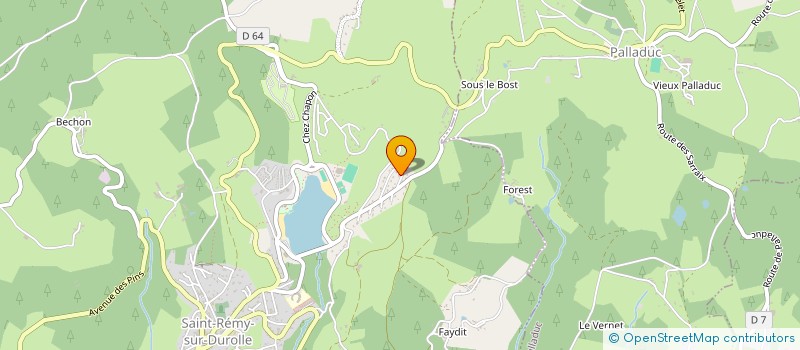 localisation de l'entreprise ARTHMAT  SAINT-REMY-SUR-DUROLLE