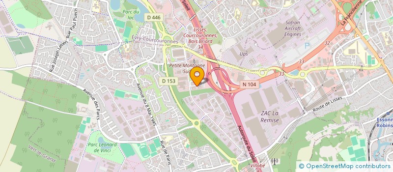 localisation de l'entreprise ARTHO à LISSES