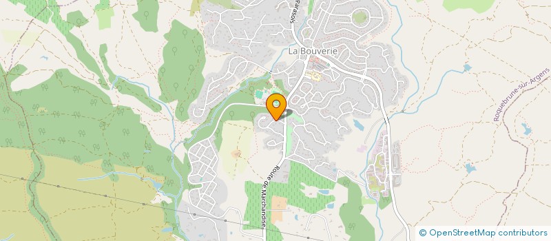 localisation de l'entreprise ARTHOMY  ROQUEBRUNE-SUR-ARGENS