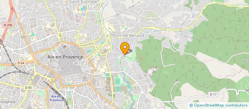 localisation de l'entreprise ARTHONEF à AIX-EN-PROVENCE