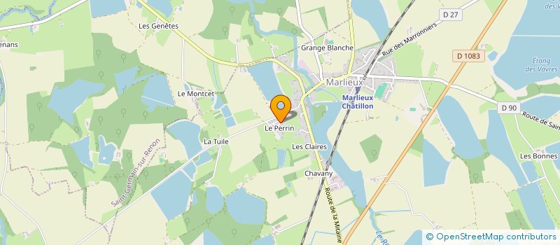 localisation de l'entreprise ARTHUR #11 OGP  MARLIEUX