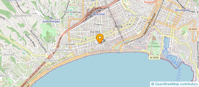 localisation de l'entreprise ARTHUR à NICE