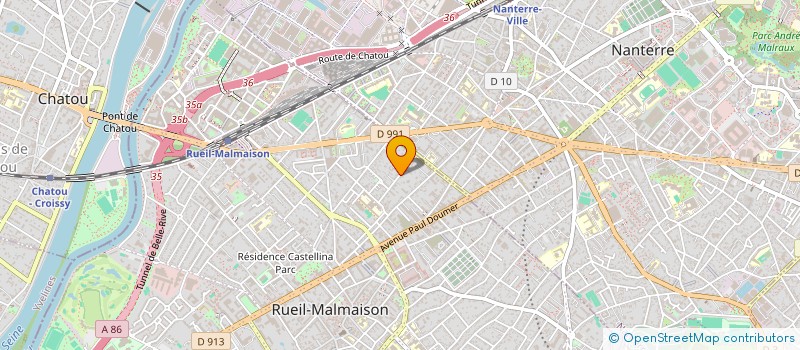 localisation de l'entreprise ARTHUR à RUEIL-MALMAISON