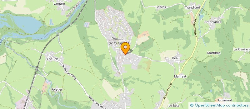 localisation de l'entreprise ARTHUR  MONISTROL-SUR-LOIRE