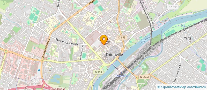 localisation de l'entreprise ARTHUR à THIONVILLE