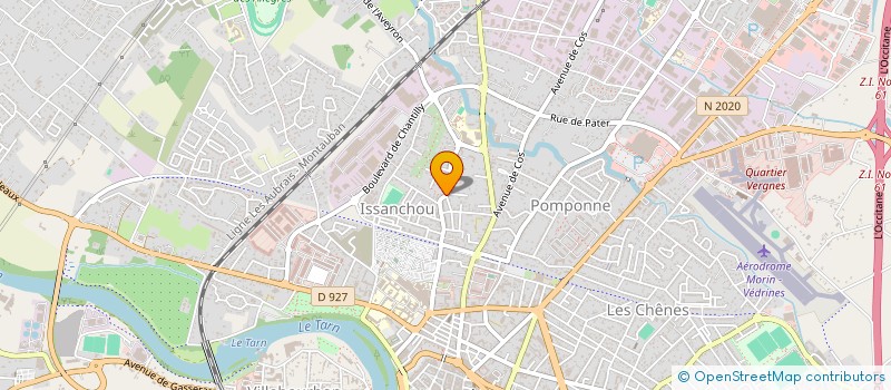 localisation de l'entreprise ARTHUR  MONTAUBAN