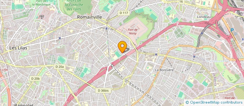 localisation de l'entreprise ARTHUR  ROMAINVILLE