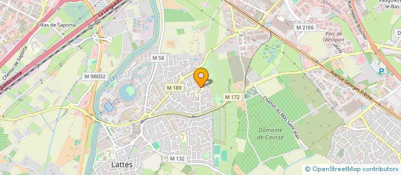 localisation de l'entreprise ARTHUR ANTHEMIS à LATTES