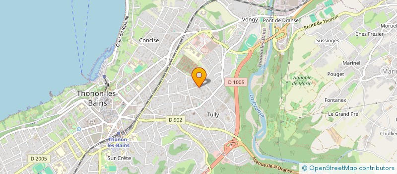 localisation de l'entreprise ARTHUR BOISLEUX à THONON-LES-BAINS