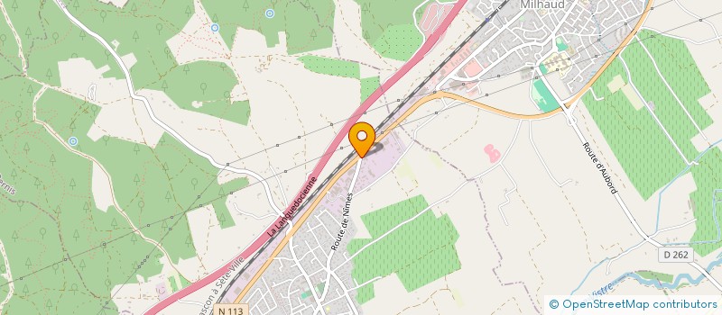 localisation de l'entreprise ARTHUR CREATIONS  BERNIS