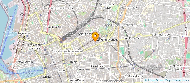 localisation de l'entreprise ARTHUR ET NOEMIE à MARSEILLE