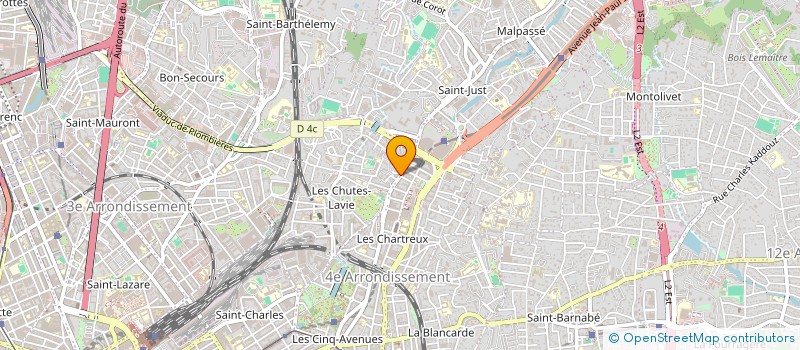 localisation de l'entreprise ARTHUR FROID  MARSEILLE