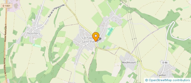 localisation de l'entreprise ARTHUR GRANTT  LACHAPELLE-SAINT-PIERRE