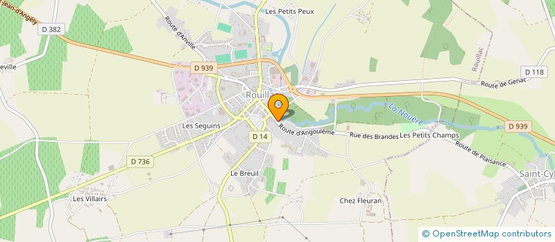 localisation de l'entreprise ARTHUR IMMOBILIER à GENAC-BIGNAC