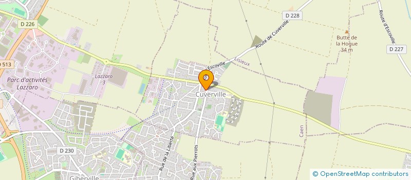 localisation de l'entreprise ARTHUR L'EPICIER  CUVERVILLE