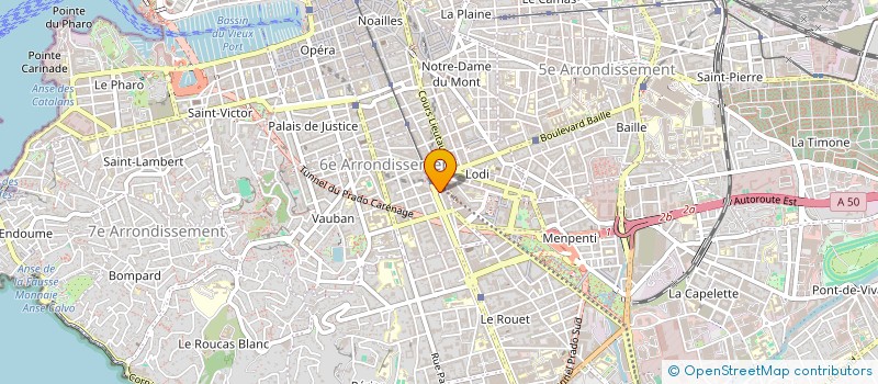 localisation de l'entreprise ARTHUR PETIT CONSEILS  MARSEILLE