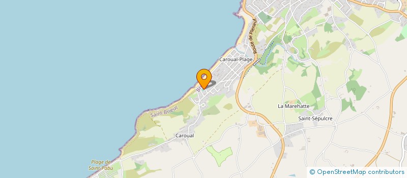 localisation de l'entreprise ARTHUR PIETO IMMOBILIER à ERQUY