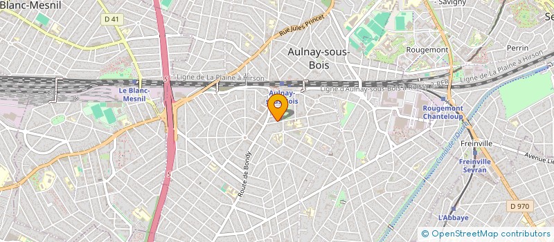 localisation de l'entreprise ARTHUR PROMOTION à AULNAY SOUS BOIS