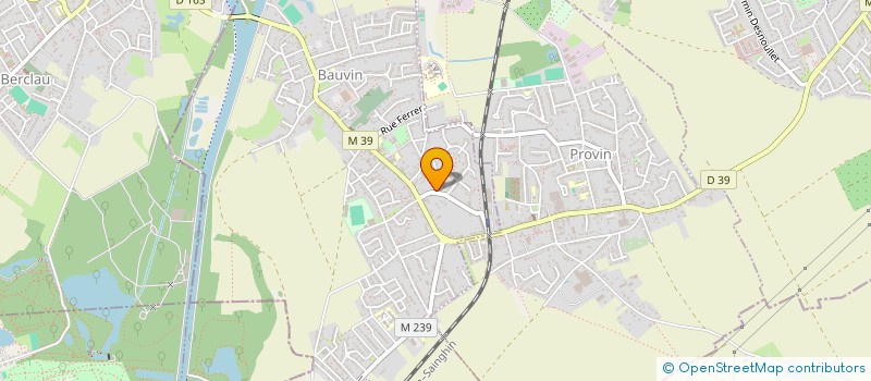 localisation de l'entreprise ARTHUR PUB  BAUVIN