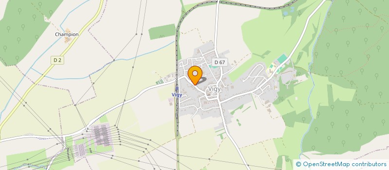 localisation de l'entreprise ARTHUR RIMBAUD  VIGY