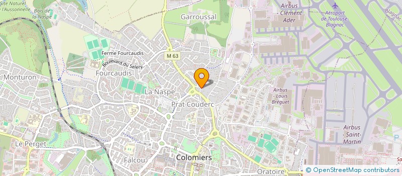 localisation de l'entreprise ARTHUR'S ESTATE à COLOMIERS