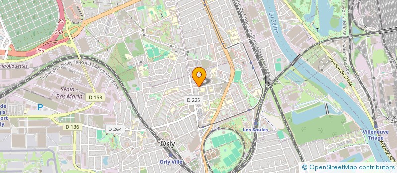 localisation de l'entreprise ARTHUR SEL  ORLY