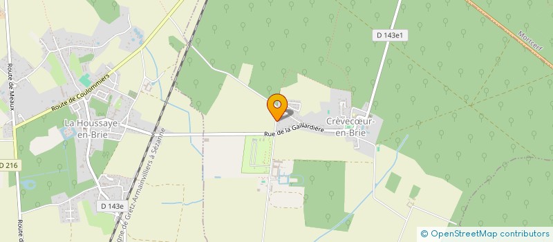 localisation de l'entreprise ARTHUR VOLAILLES  CREVECUR-EN-BRIE