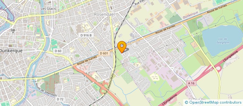 localisation de l'entreprise ARTHURIUS  TETEGHEM-COUDEKERQUE-VILLAGE