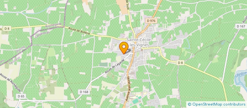 localisation de l'entreprise ARTHURLEA  SAINTE-CECILE-LES-VIGNES