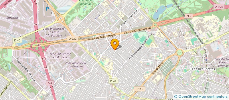 localisation de l'entreprise ARTHURO 39 à AULNAY SOUS BOIS