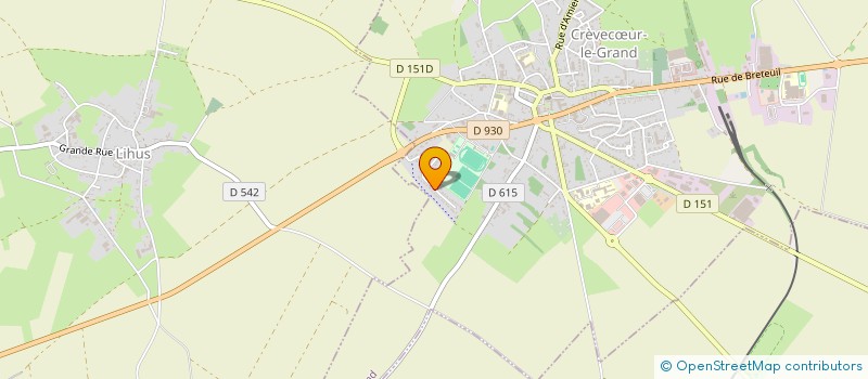 localisation de l'entreprise ARTHUROPAUL  CREVECUR-LE-GRAND