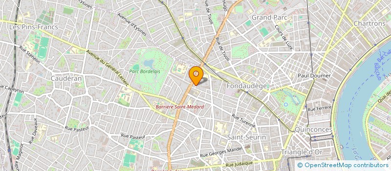 localisation de l'entreprise ARTHURPERBET  BORDEAUX