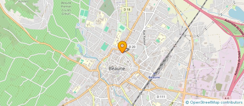 localisation de l'entreprise ARTHUS CONSEIL à BEAUNE