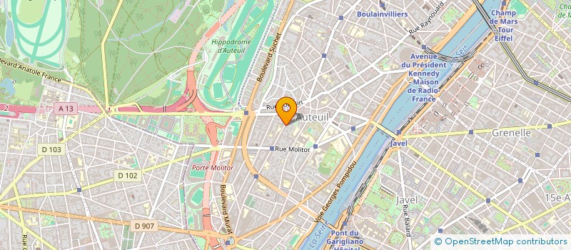 localisation de l'entreprise ARTHUVAL  PARIS