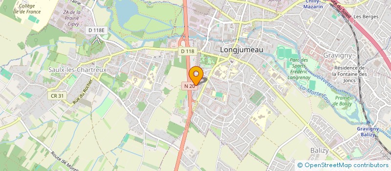 localisation de l'entreprise ARTHYMO  LONGJUMEAU