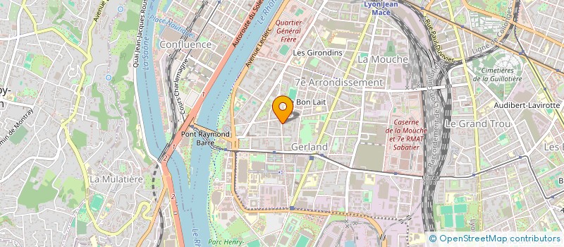 localisation de l'entreprise ARTI  LYON