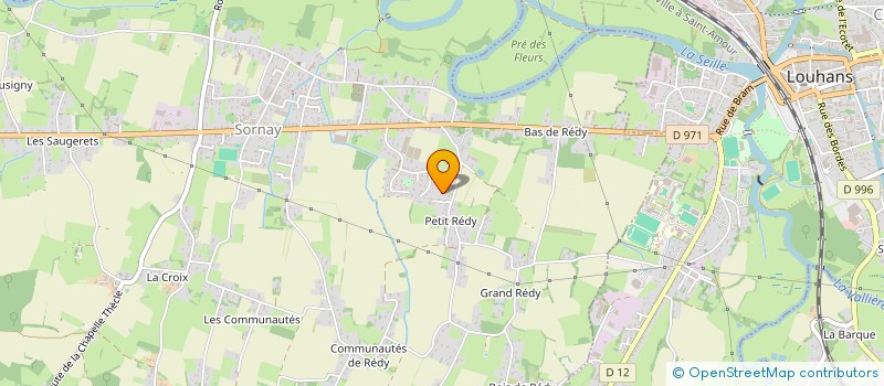 localisation de l'entreprise ARTI AGENCES  SORNAY