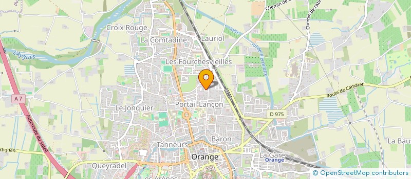 localisation de l'entreprise ARTI-CUISINES à ORANGE
