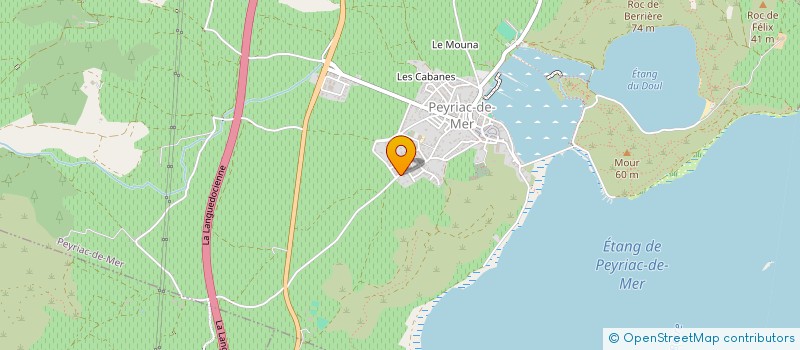 localisation de l'entreprise ARTI-FILS  PEYRIAC-DE-MER