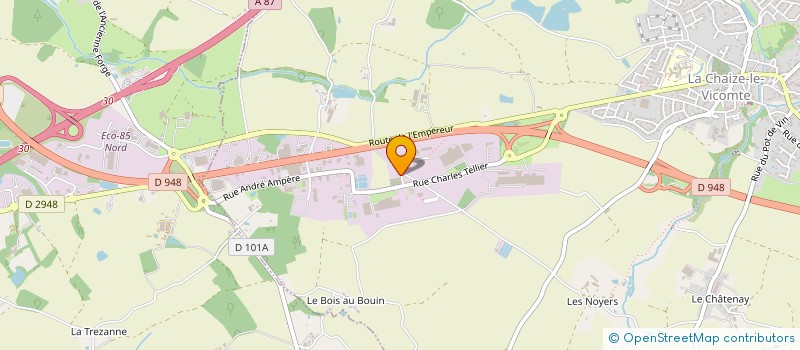 localisation de l'entreprise ARTI'MA  L'HERBERGEMENT